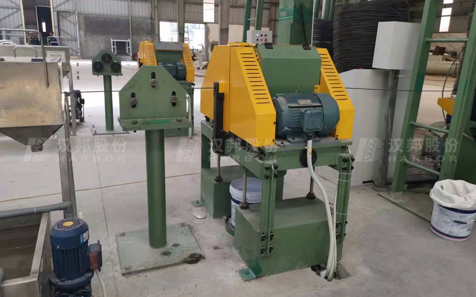 Surface pretreatment production line